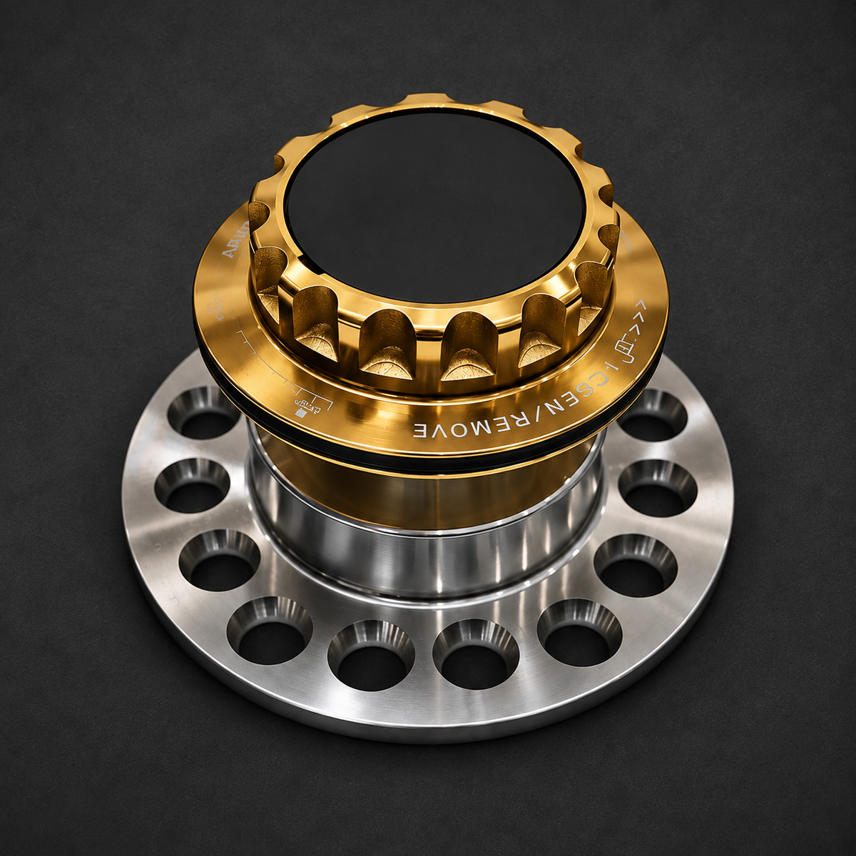 RaceHubz Mono-Lok Adapter + Nut Combo