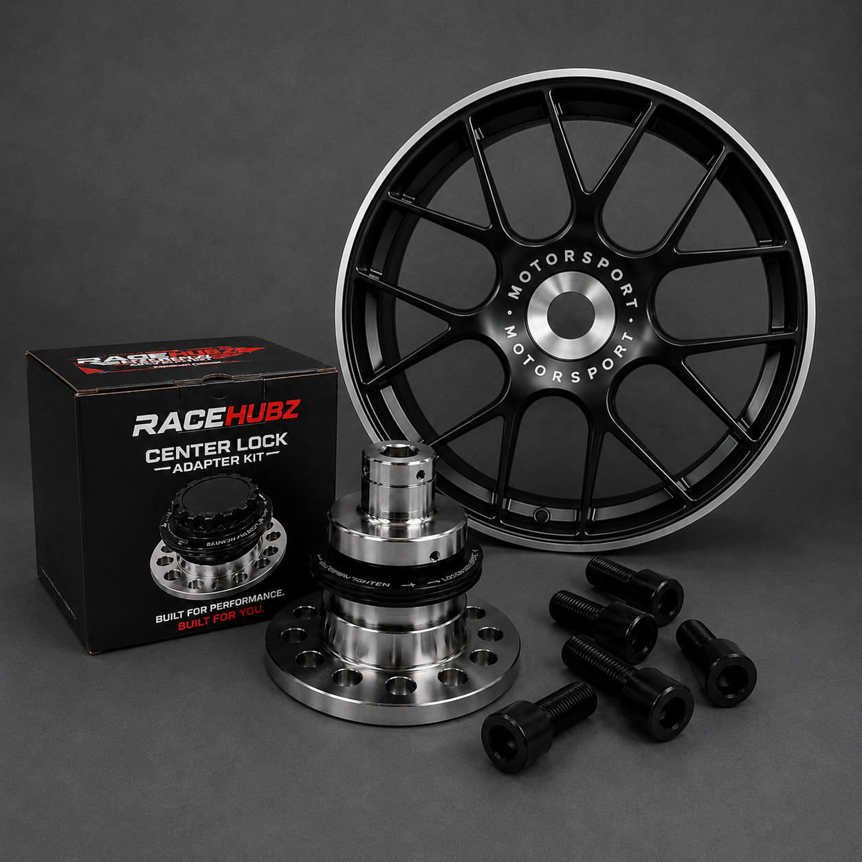 RaceHubz Ultimate Centerlock Adapter Package