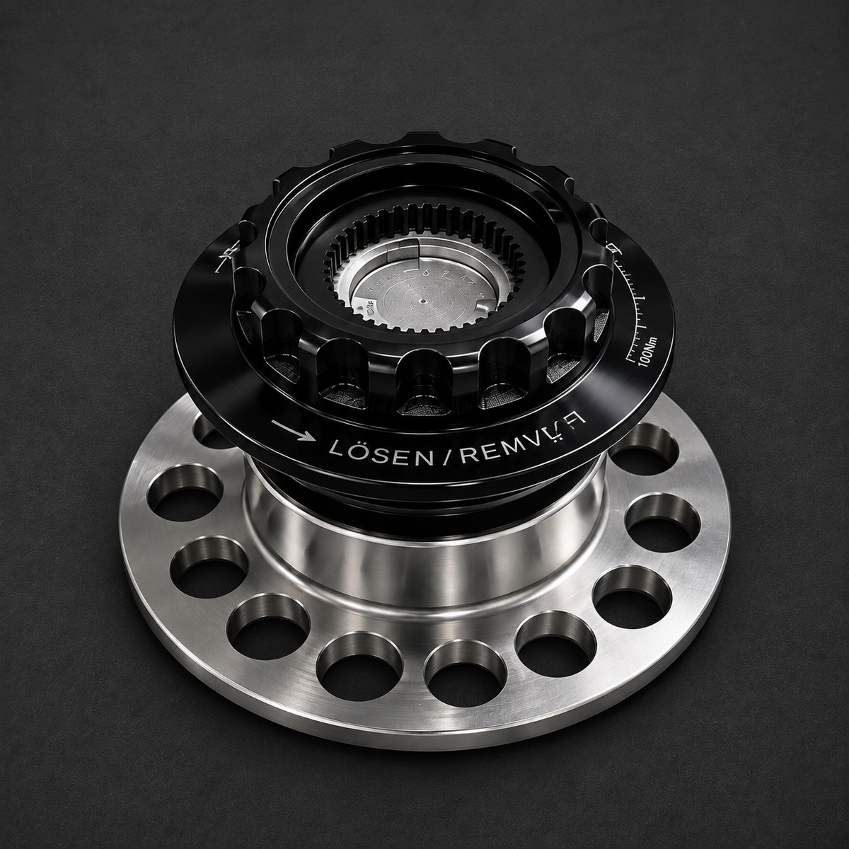 RaceHubz Mono-Lok Adapter + Nut Combo